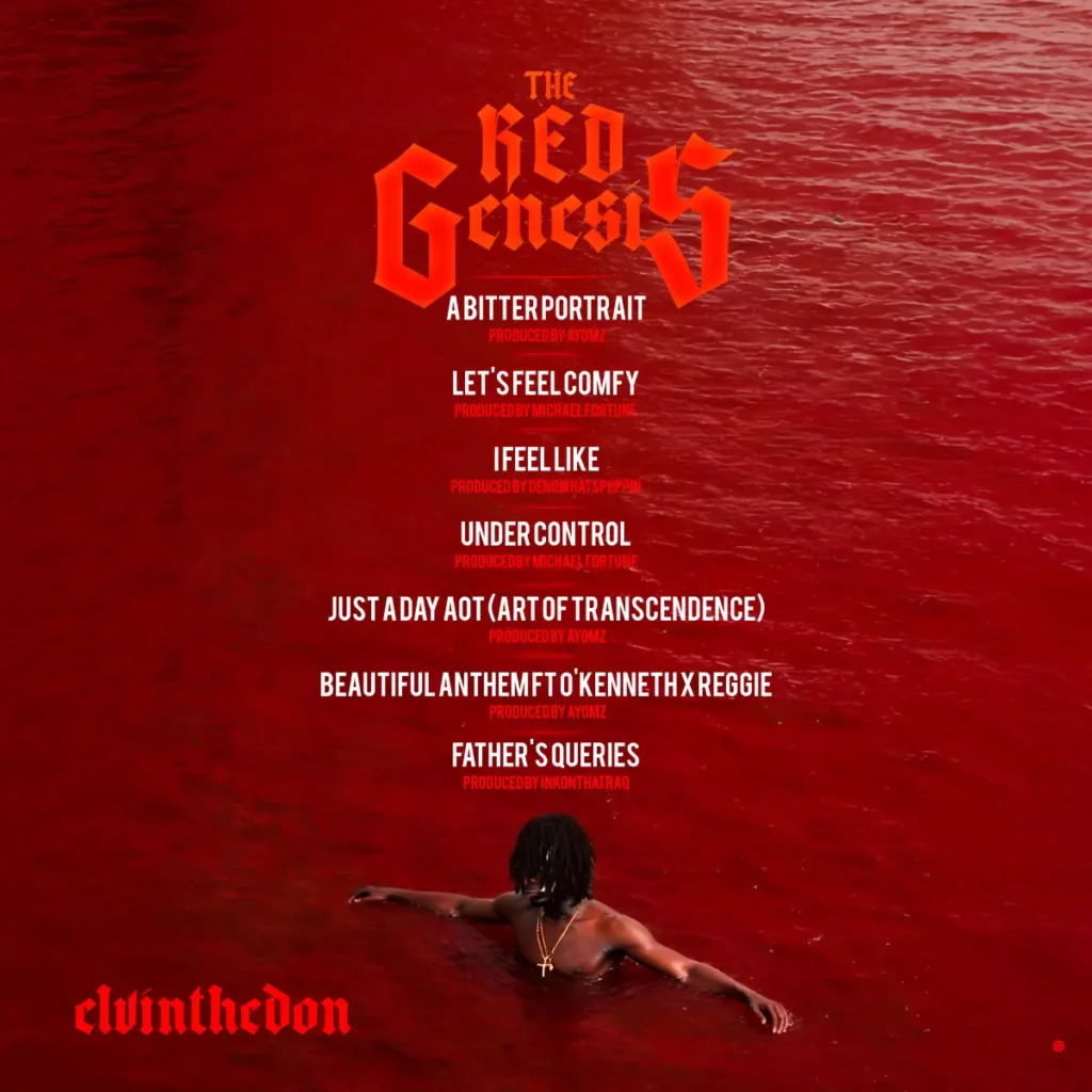 The Red Genesis EP tracklist